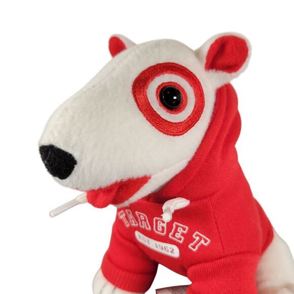 Target Bullseye Dog Plush 2023 Hoodie Recruitment TAG0201 7" Stuffed Toy - Picture 5 of 16
